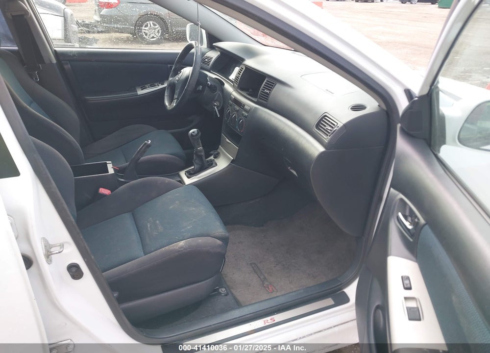 2005 TOYOTA COROLLA XRS VIN: 2T1BY32E85C321163