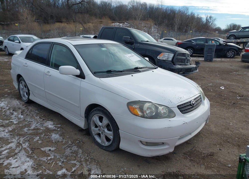 2005 TOYOTA COROLLA XRS VIN: 2T1BY32E85C321163