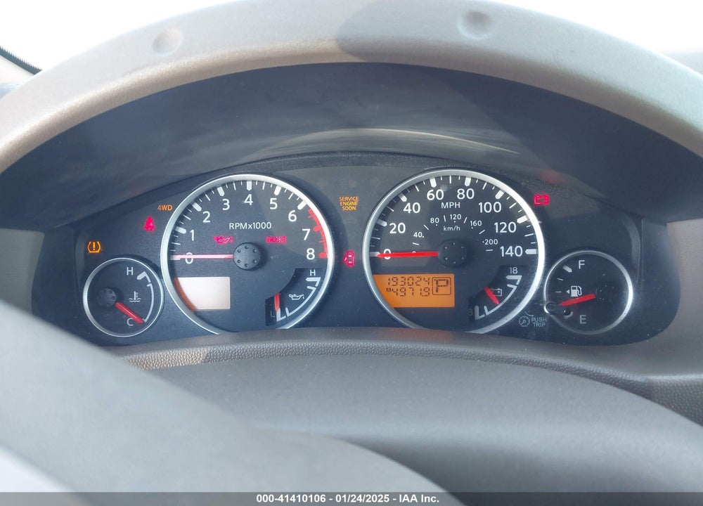2008 NISSAN FRONTIER VIN: 1N6AD09W28C419345