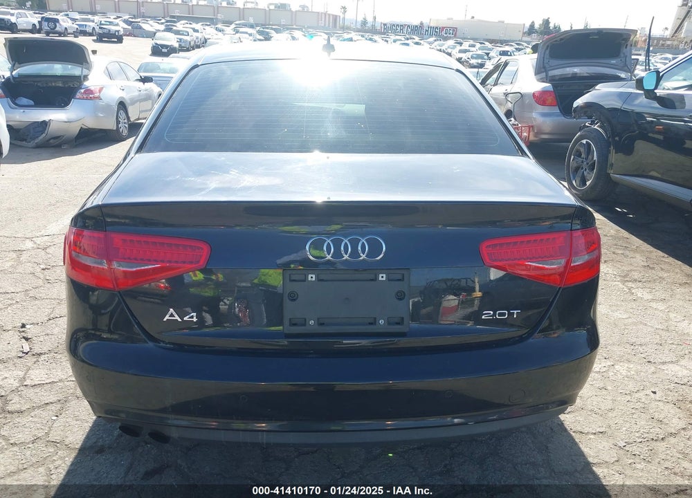 2013 AUDI A4 VIN: WAUEFAFL7DA110827