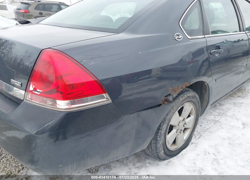 2008 CHEVROLET IMPALA VIN: 2G1WT55K289247037