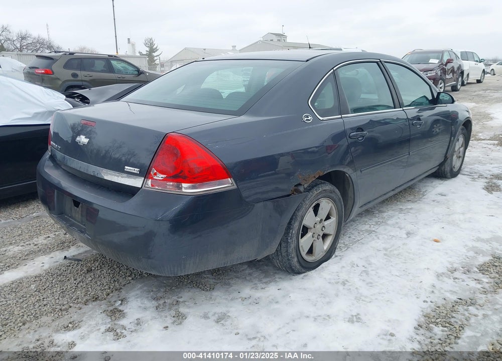2008 CHEVROLET IMPALA VIN: 2G1WT55K289247037
