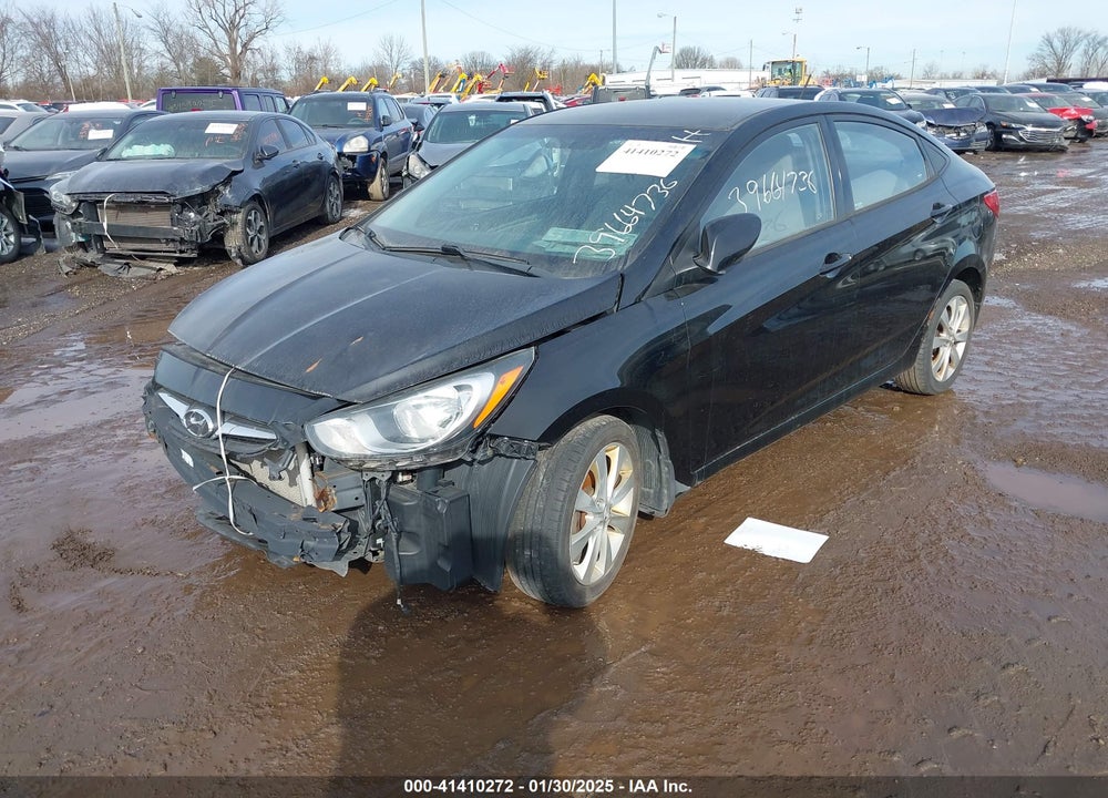 2013 HYUNDAI ACCENT VIN: KMHCU4AE6DU479201