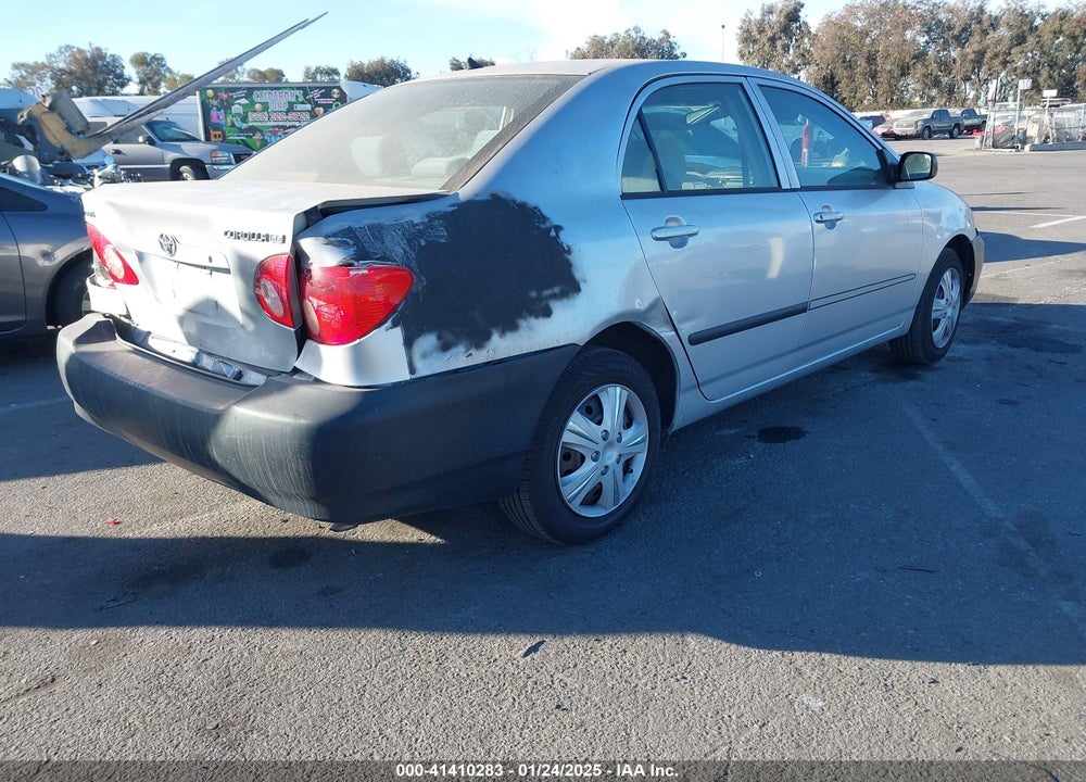 2006 TOYOTA COROLLA VIN: JTDBR32E260078135
