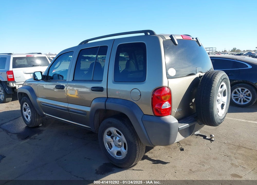 2004 JEEP LIBERTY SPORT VIN: 1J4GK48K54W138457