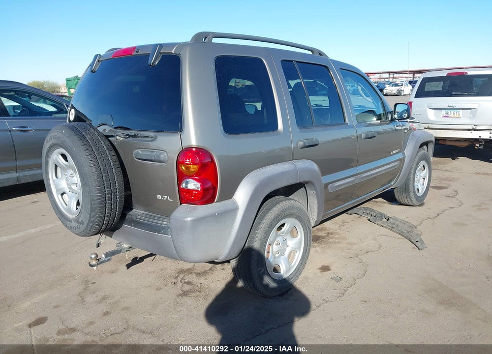2004 JEEP LIBERTY SPORT VIN: 1J4GK48K54W138457