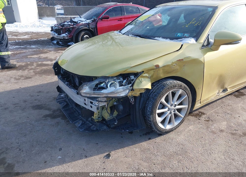 2012 LEXUS CT 200H VIN: JTHKD5BH8C2077347