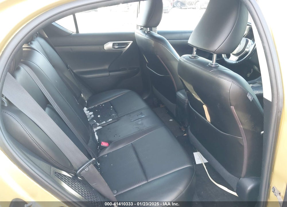 2012 LEXUS CT 200H VIN: JTHKD5BH8C2077347