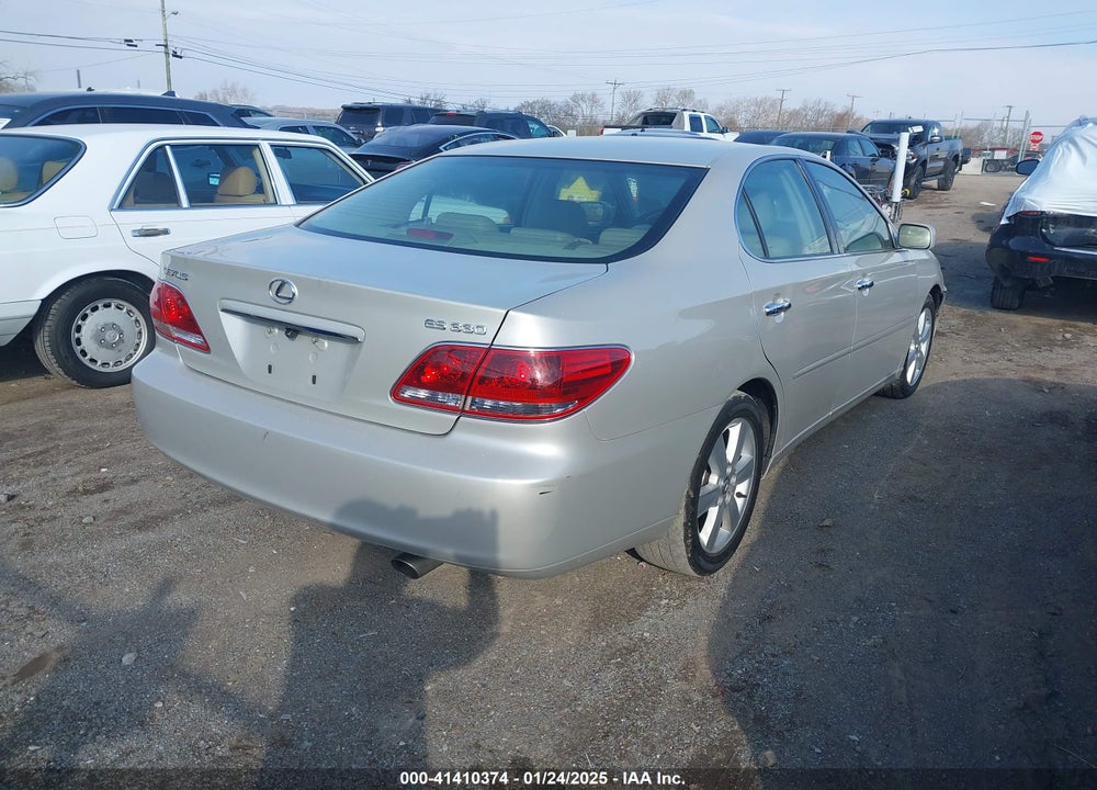 2006 LEXUS ES VIN: JTHBA30G865142966