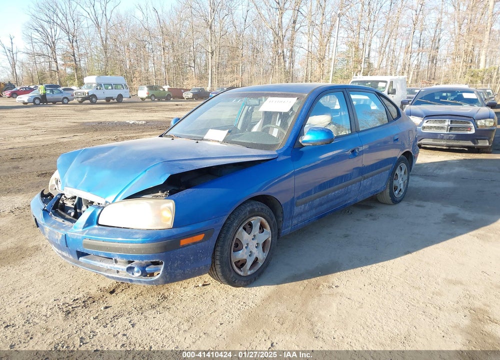 2006 HYUNDAI ELANTRA VIN: KMHDN56D46U186942