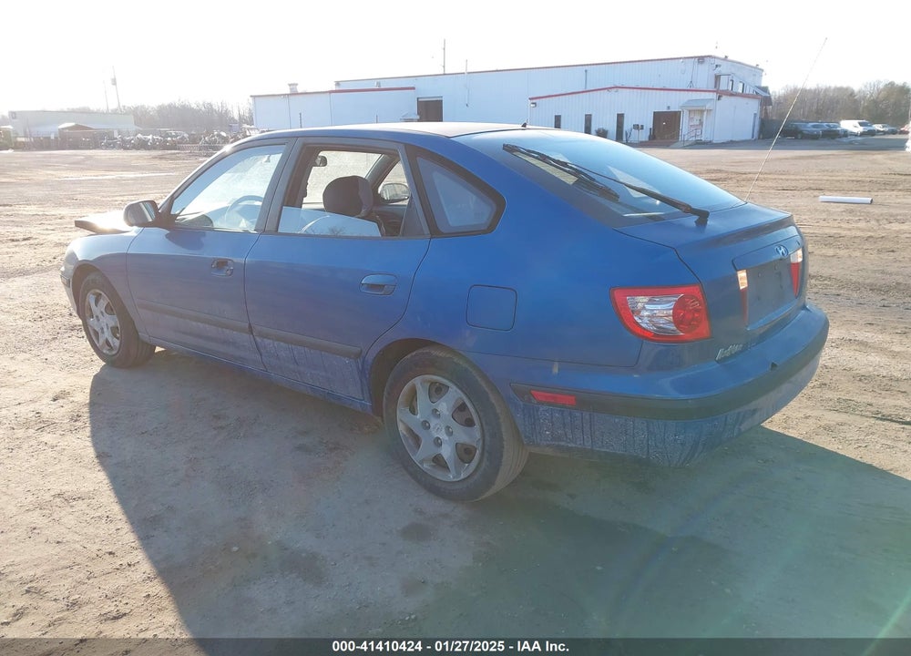 2006 HYUNDAI ELANTRA VIN: KMHDN56D46U186942