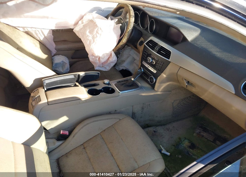 2012 MERCEDES-BENZ C VIN: WDDGJ4HB9CF799874