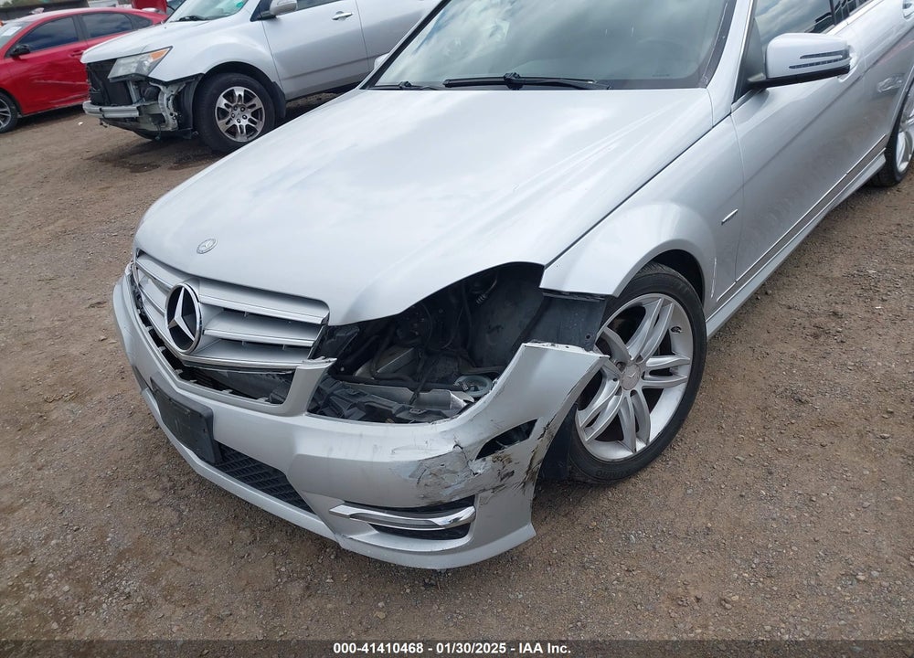 2012 MERCEDES-BENZ C 250 VIN: WDDGF4HB8CA635496