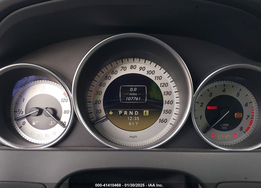 2012 MERCEDES-BENZ C 250 VIN: WDDGF4HB8CA635496