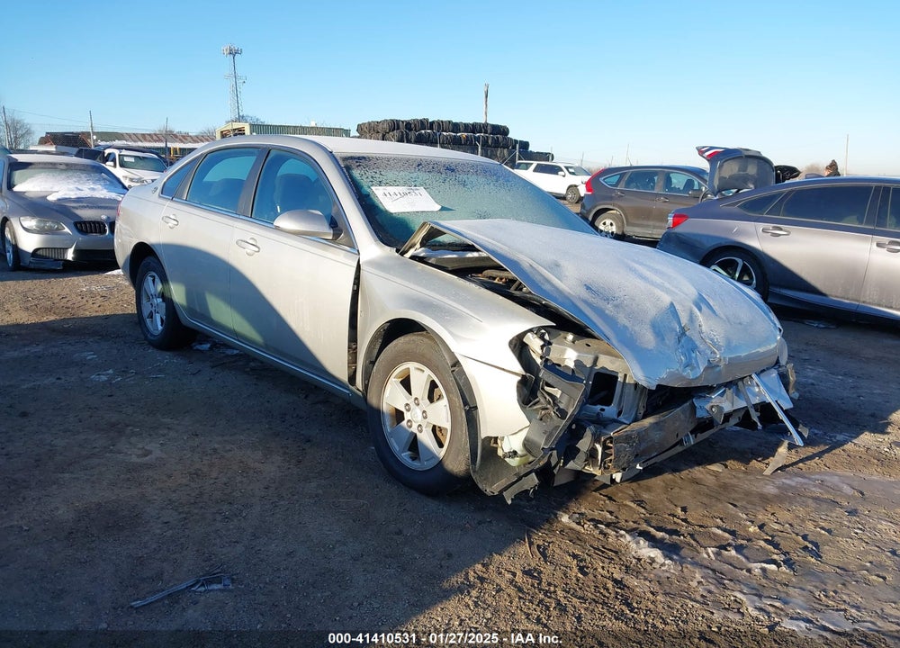 2008 CHEVROLET IMPALA LT VIN: 2G1WT58NX81254273