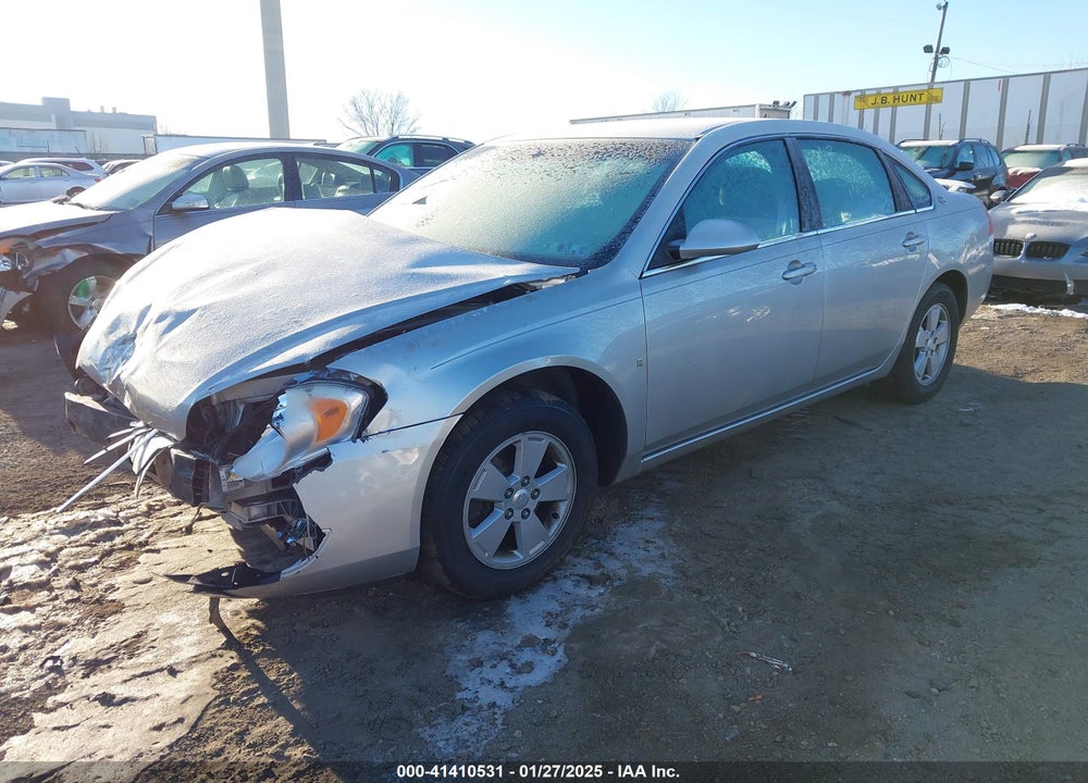 2008 CHEVROLET IMPALA LT VIN: 2G1WT58NX81254273