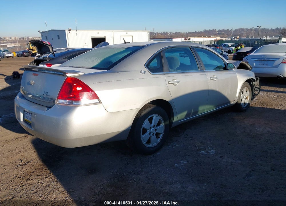 2008 CHEVROLET IMPALA LT VIN: 2G1WT58NX81254273