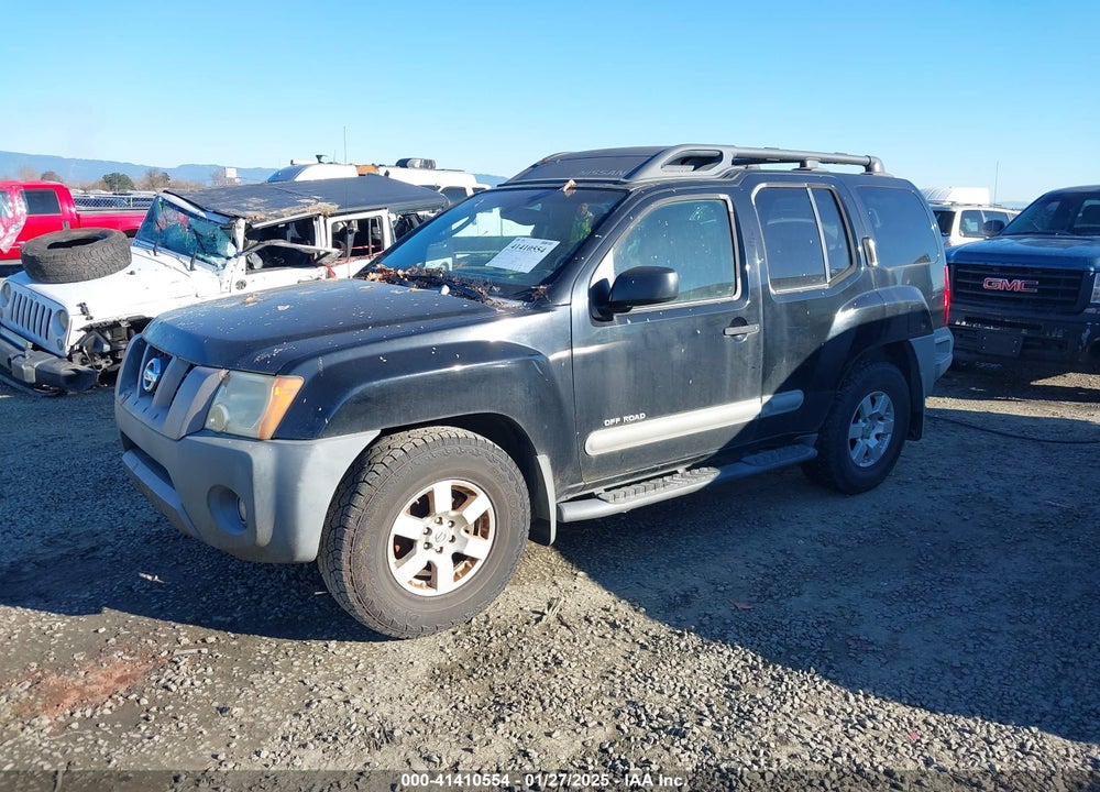 2005 NISSAN XTERRA OFF ROAD VIN: 5N1AN08U25C631198