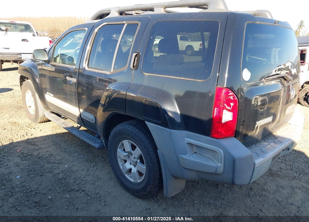 2005 NISSAN XTERRA OFF ROAD VIN: 5N1AN08U25C631198