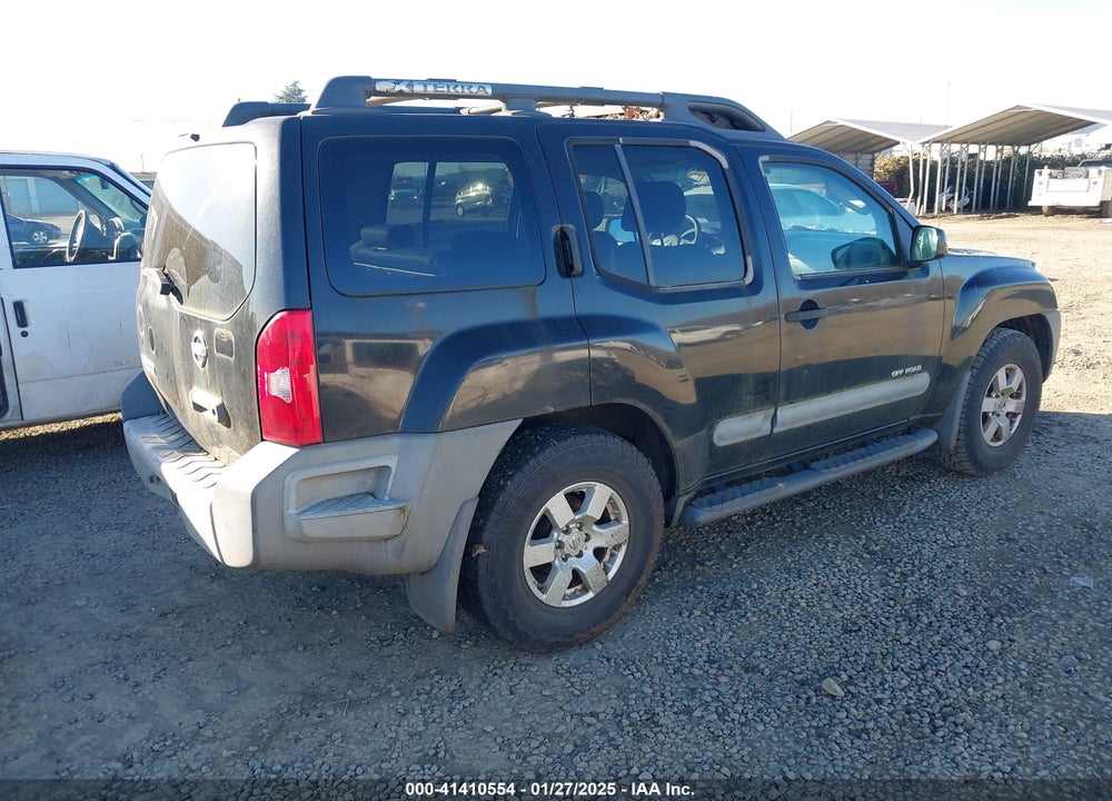 2005 NISSAN XTERRA OFF ROAD VIN: 5N1AN08U25C631198