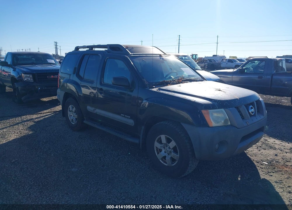 2005 NISSAN XTERRA OFF ROAD VIN: 5N1AN08U25C631198