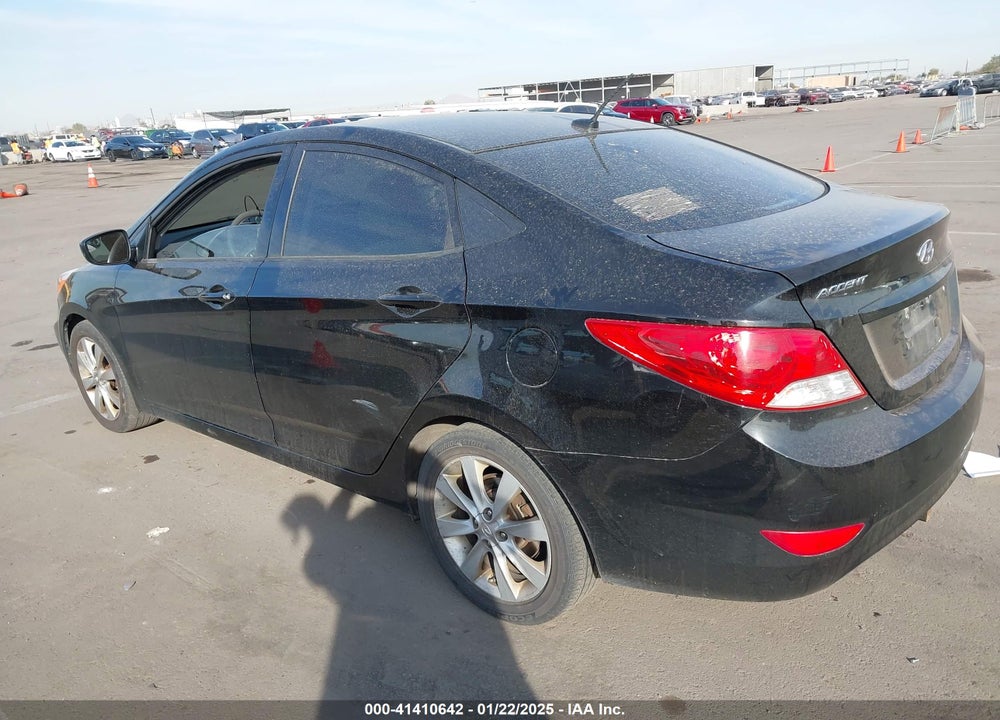 2014 HYUNDAI ACCENT VIN: KMHCU4AE6EU617501