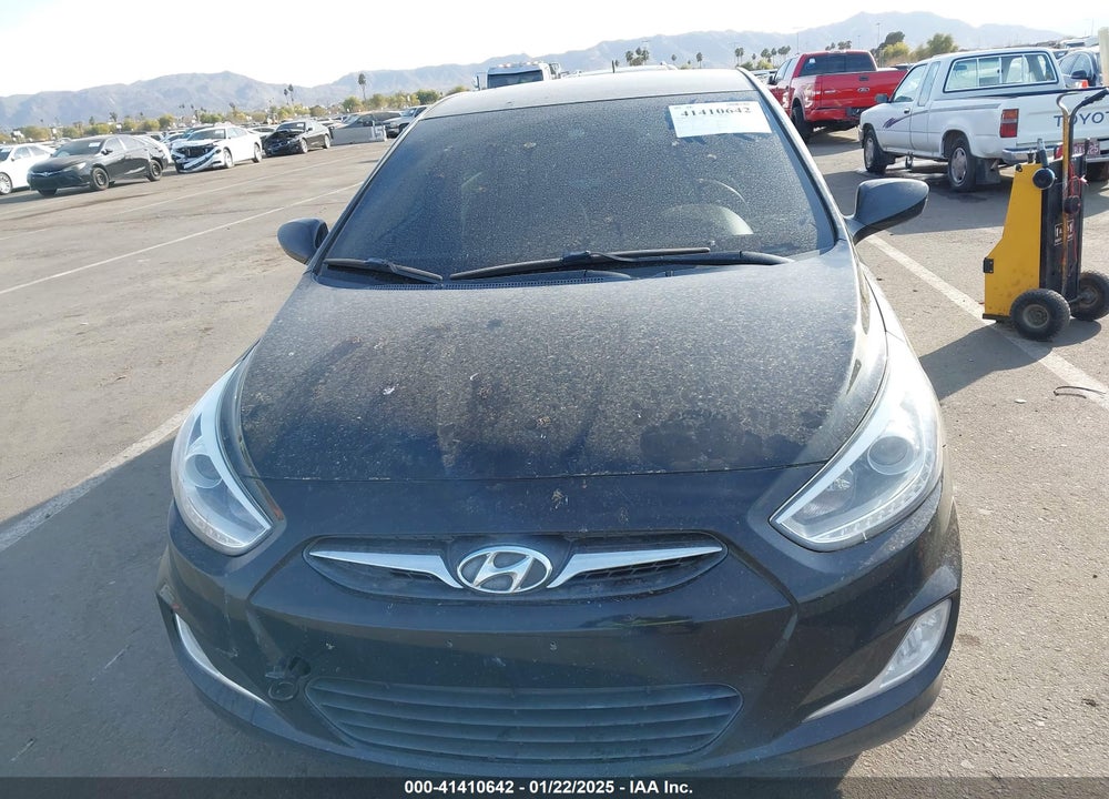 2014 HYUNDAI ACCENT VIN: KMHCU4AE6EU617501