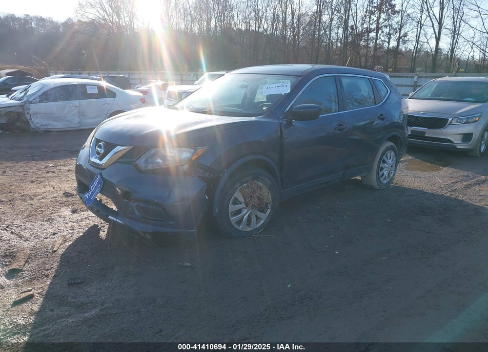 2016 NISSAN ROGUE S VIN: 5N1AT2MVXGC774953