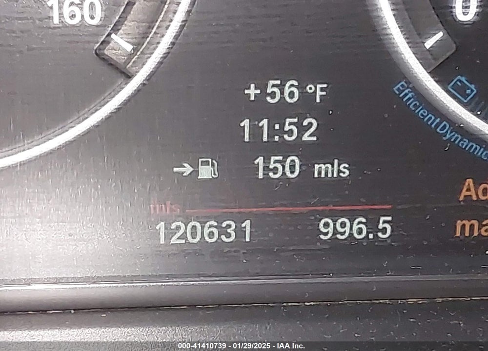 2012 BMW 528I VIN: WBAXH5C50CDW10907