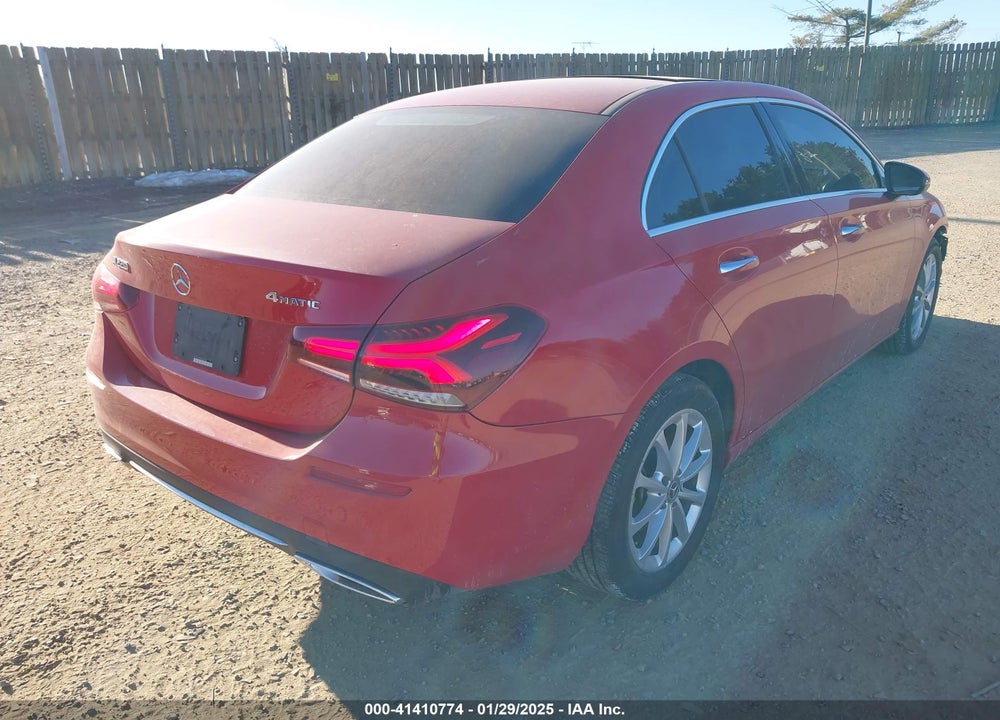 2019 MERCEDES-BENZ A 220 VIN: WDD3G4FB9KW028782