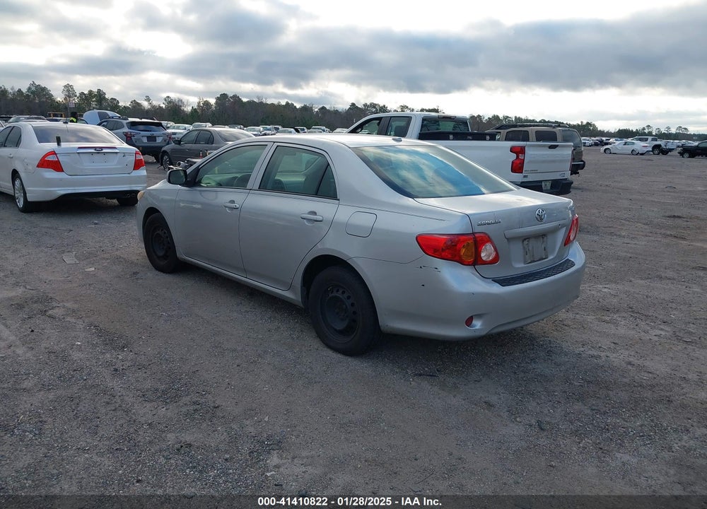 2009 TOYOTA COROLLA LE VIN: 2T1BU40E99C161336