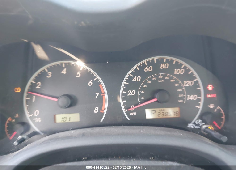 2009 TOYOTA COROLLA LE VIN: 2T1BU40E99C161336
