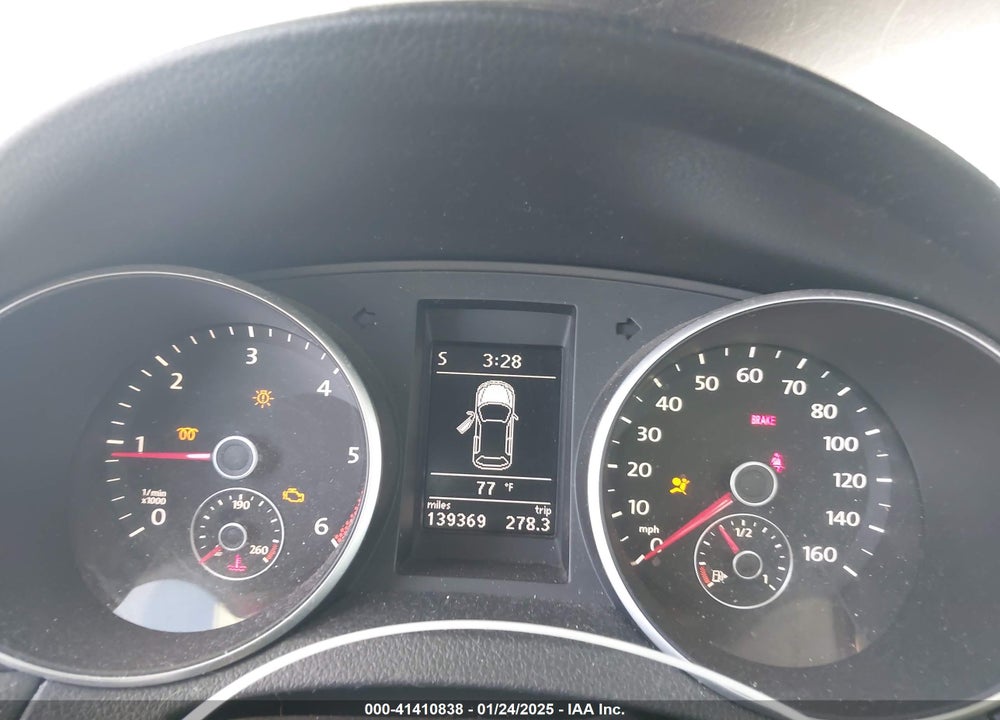 2011 VOLKSWAGEN JETTA SPORTWAGEN 2.0L TDI VIN: 3VWML7AJ3BM609296