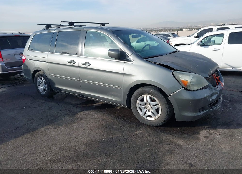 2007 HONDA ODYSSEY EX-L VIN: 5FNRL38707B089954