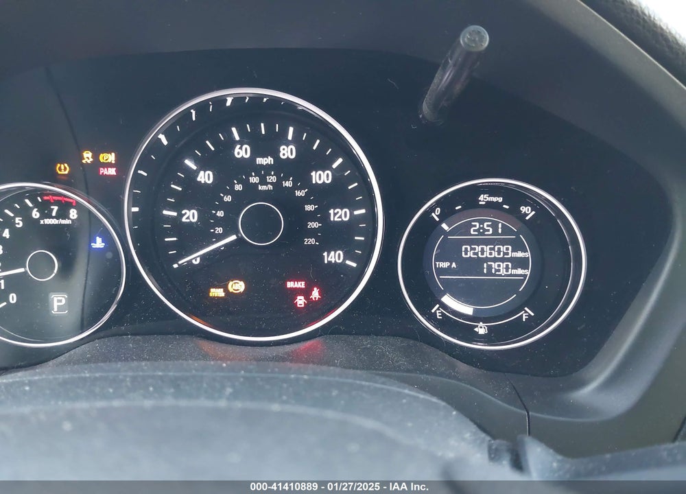 2022 HONDA HR-V 2WD LX VIN: 3CZRU5H33NM716235