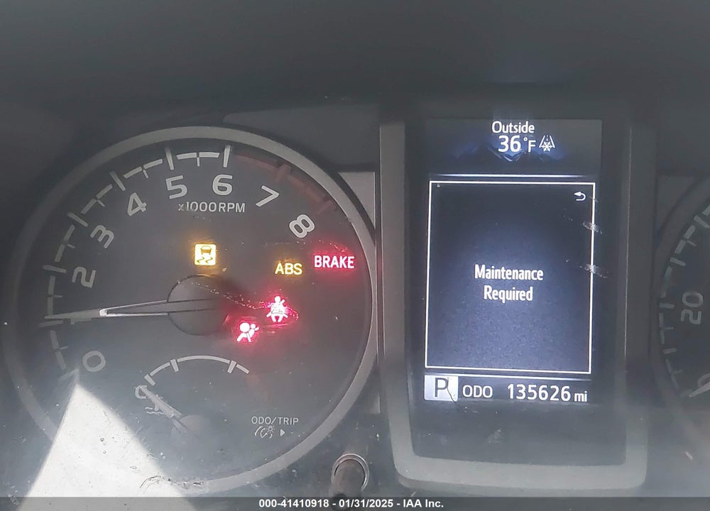 2017 TOYOTA TACOMA TRD OFF ROAD VIN: 3TMCZ5AN6HM087650