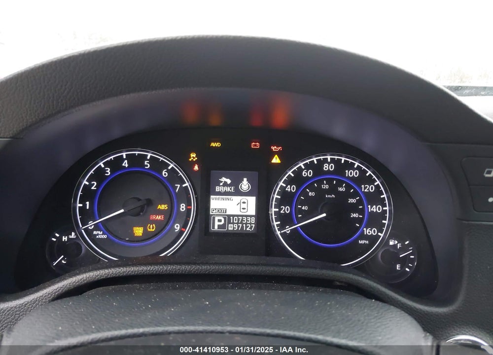 2011 INFINITI G37X VIN: JN1CV6AR5BM411150