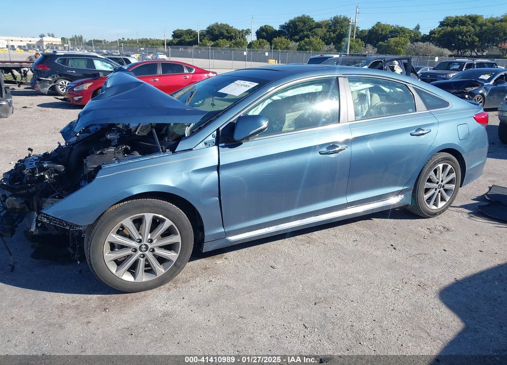 2017 HYUNDAI SONATA VIN: 5NPE34AF6HH496041