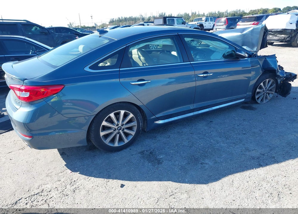 2017 HYUNDAI SONATA VIN: 5NPE34AF6HH496041