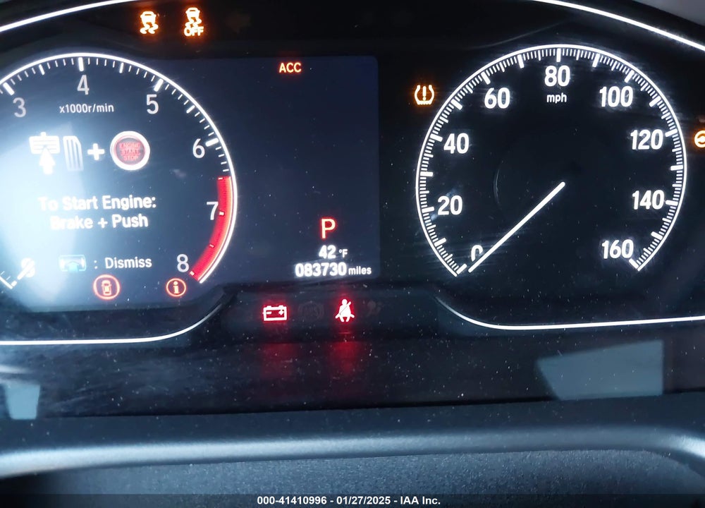 2020 HONDA ACCORD VIN: 1HGCV1F31LA111243