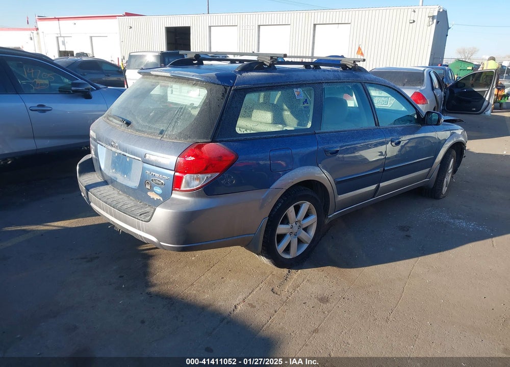 2008 SUBARU OUTBACK VIN: 4S4BP86C784345059