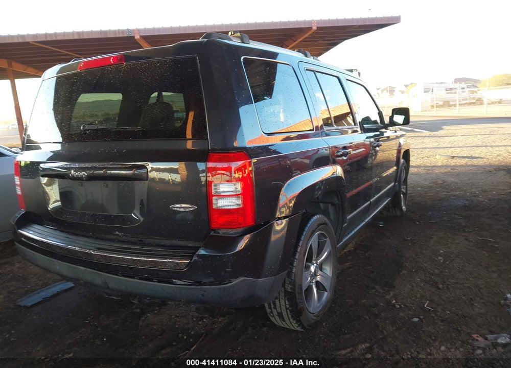2016 JEEP PATRIOT HIGH ALTITUDE EDITION VIN: 1C4NJPFA4GD589634