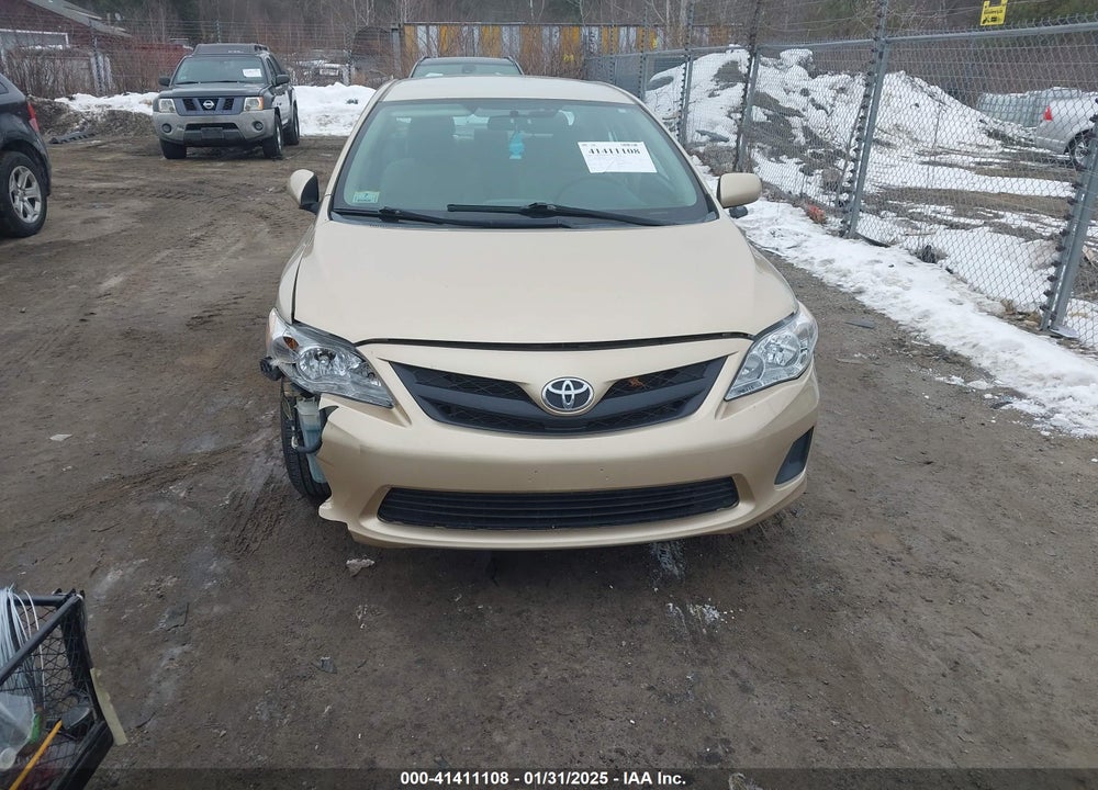 2011 TOYOTA COROLLA LE VIN: 2T1BU4EE1BC725804