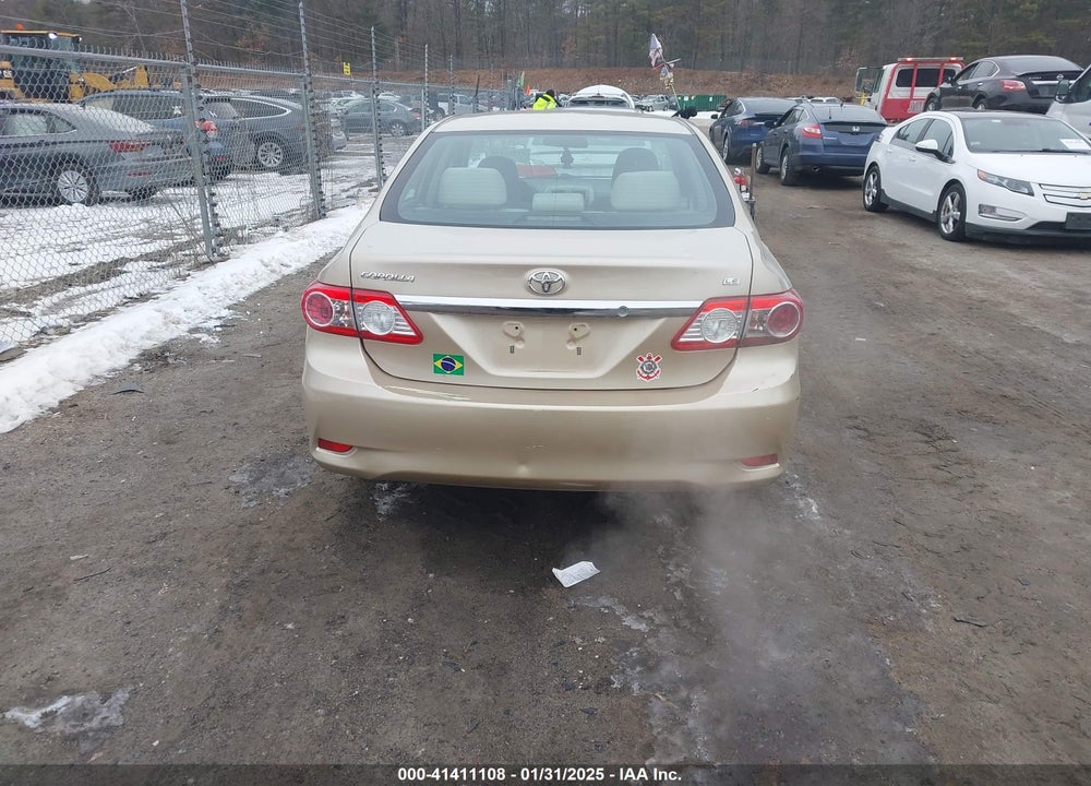 2011 TOYOTA COROLLA LE VIN: 2T1BU4EE1BC725804