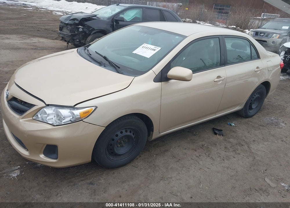 2011 TOYOTA COROLLA LE VIN: 2T1BU4EE1BC725804