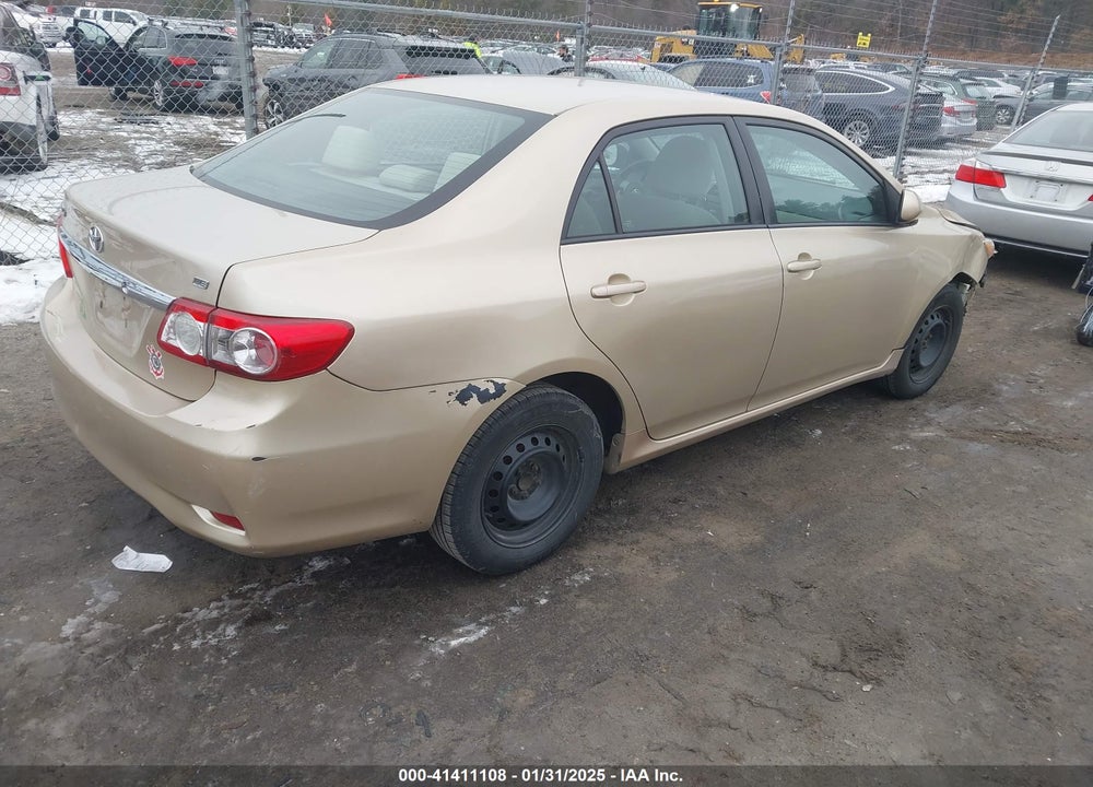 2011 TOYOTA COROLLA LE VIN: 2T1BU4EE1BC725804