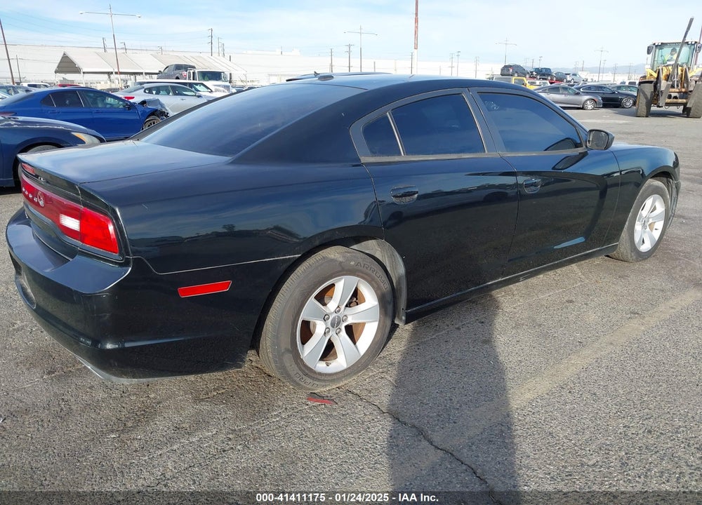 2013 DODGE CHARGER VIN: 2C3CDXBG4DH555317