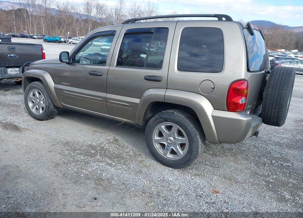 2004 JEEP LIBERTY LIMITED EDITION VIN: 1J4GL58K44W265526