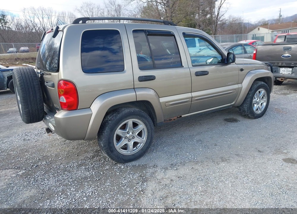 2004 JEEP LIBERTY LIMITED EDITION VIN: 1J4GL58K44W265526
