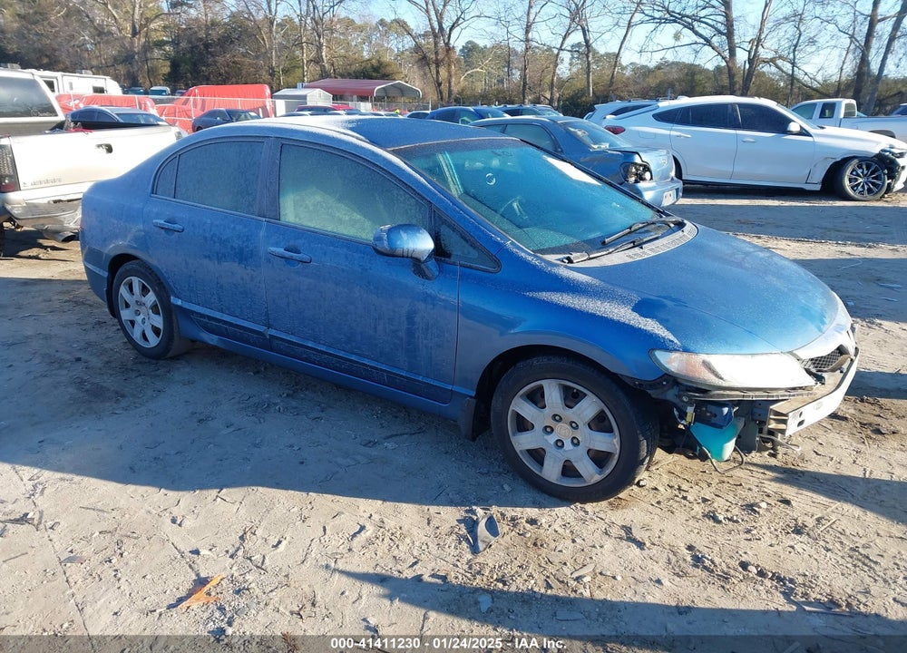 2009 HONDA CIVIC LX VIN: 1HGFA16599L017327